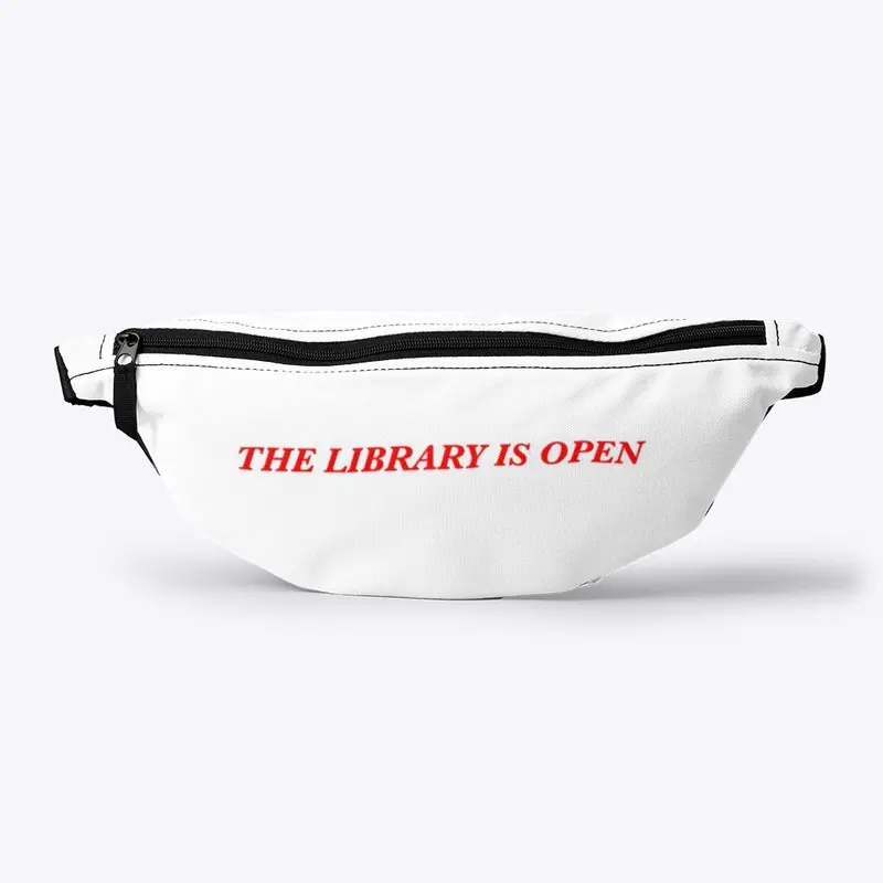 THE LIBRARY IS OPEN